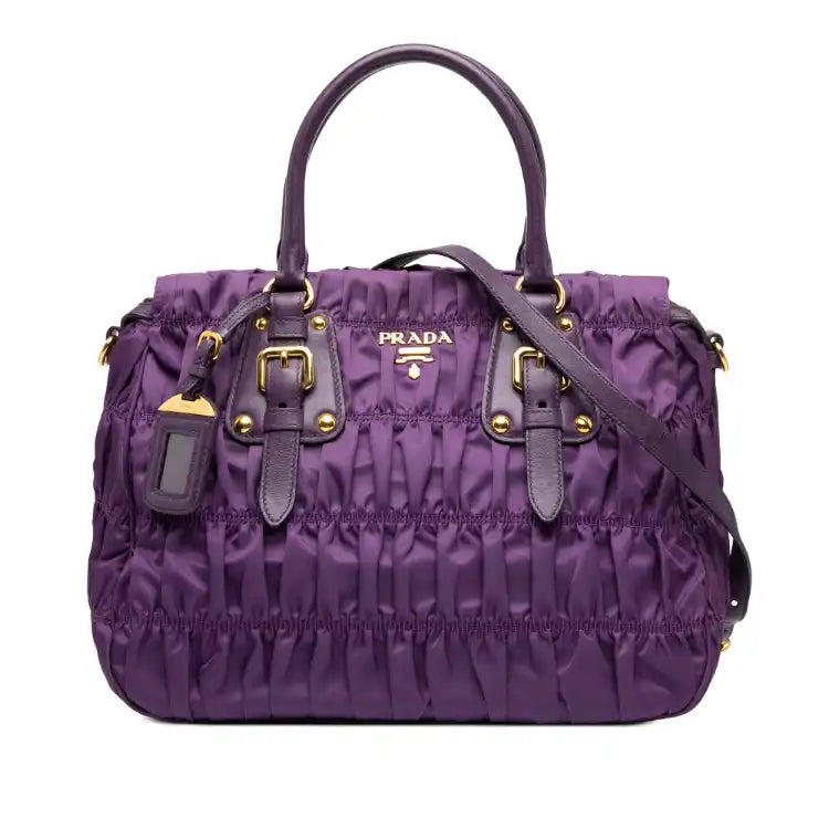 Prada Tessuto Gaufre Satchel