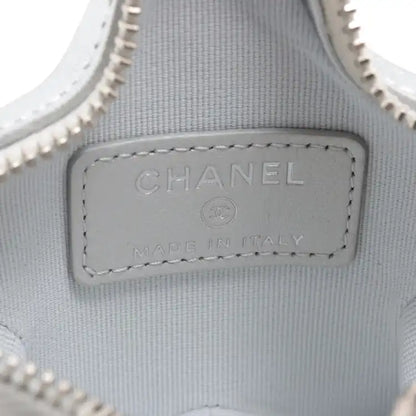 Chanel Metallic Lambskin Walk Of Fame Star Clip On Coin Purse