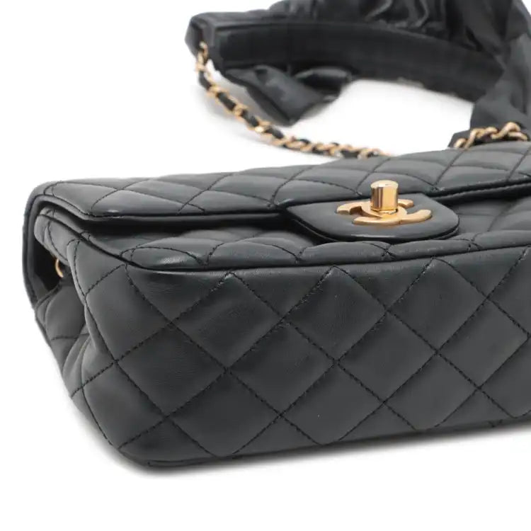 Chanel Mini Rectangular Classic Lambskin Romance Single Flap