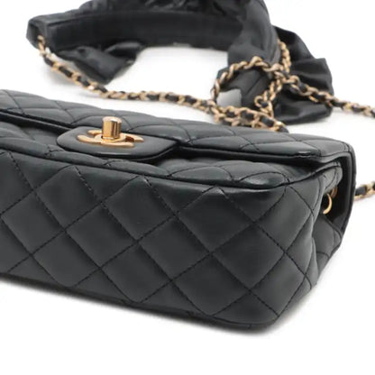 Chanel Mini Rectangular Classic Lambskin Romance Single Flap