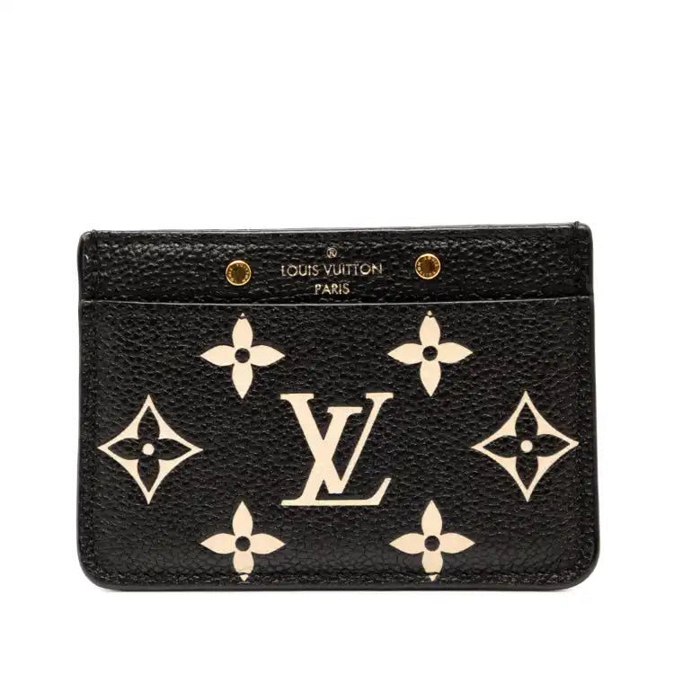 Louis Vuitton Bicolor Monogram Empreinte Card Holder