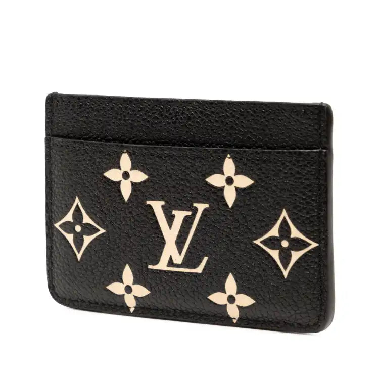 Louis Vuitton Bicolor Monogram Empreinte Card Holder