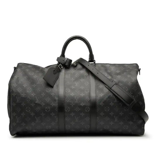 Louis Vuitton Monogram Eclipse Keepall Bandouliere 55