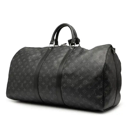 Louis Vuitton Monogram Eclipse Keepall Bandouliere 55