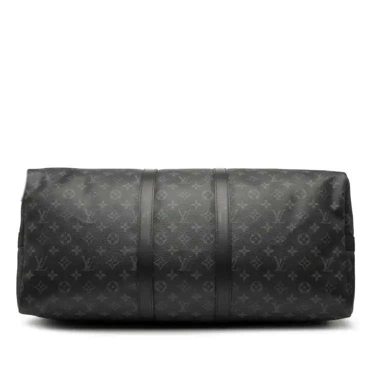 Louis Vuitton Monogram Eclipse Keepall Bandouliere 55