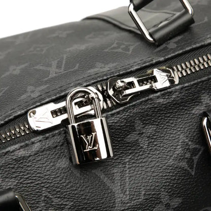 Louis Vuitton Monogram Eclipse Keepall Bandouliere 55