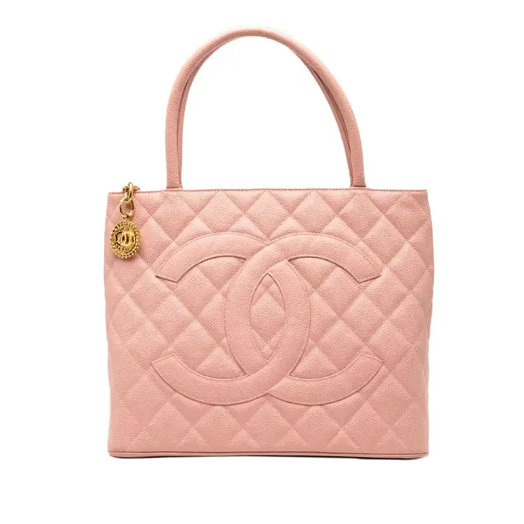Chanel Caviar Medallion Tote