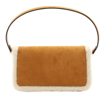 Gucci Mini Shearling Suede 1955 Horsebit Handbag