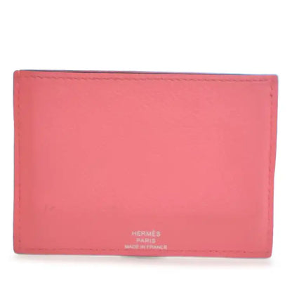 Hermès Evercolor and Epsom Les Petits Chevaux Card Holder