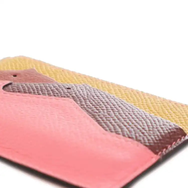 Hermès Evercolor and Epsom Les Petits Chevaux Card Holder