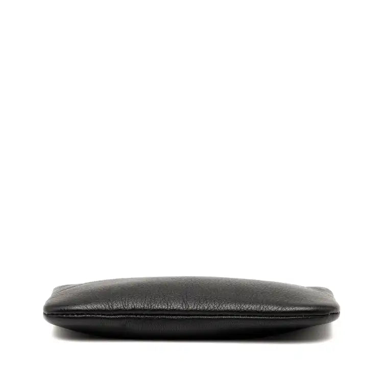 Chanel CC Grained Calfskin Zip Pouch