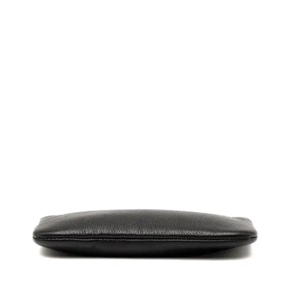 Chanel CC Grained Calfskin Zip Pouch