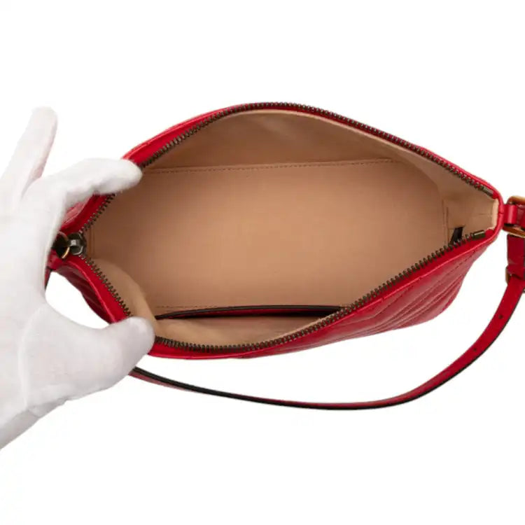 Gucci GG Marmont Matelasse Leather Shoulder Bag