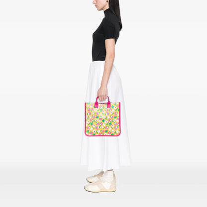Gucci Childrens Canvas Flower and Mushroom Tote