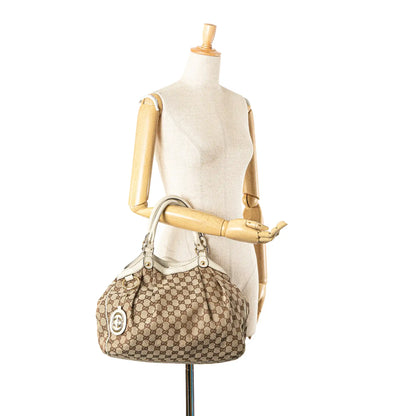 Gucci Medium GG Canvas Sukey Tote