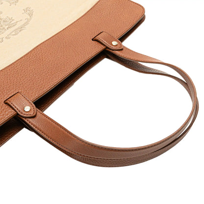 Burberry Canvas Stowell Roll Up Tote