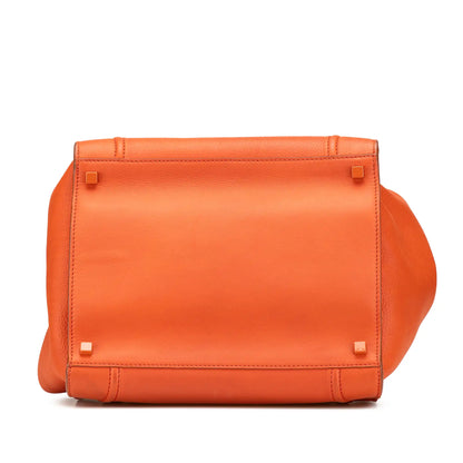 Celine Medium Leather Phantom Luggage Tote