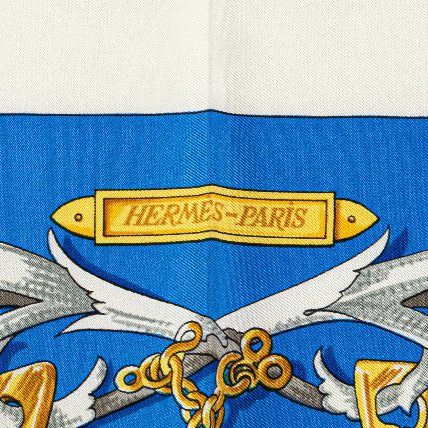 Hermès Le Mors A La Conetable Silk Scarf