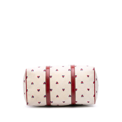 Gucci Medium GG Supreme Hearts Joy Boston