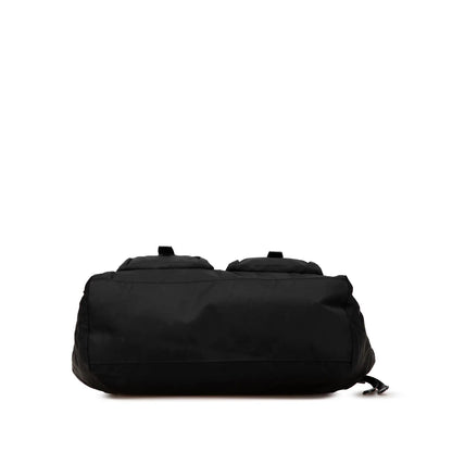 Prada Tessuto Double Pocket Drawstring Shopping Tote