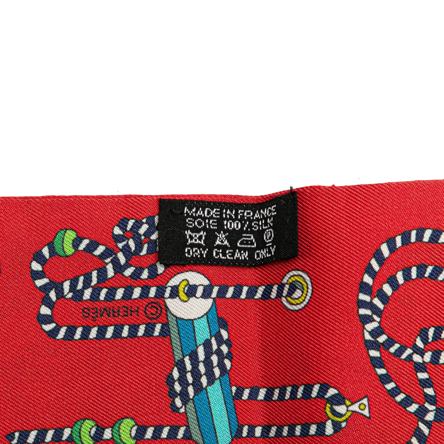 Hermès Cordages Silk Twilly Scarf