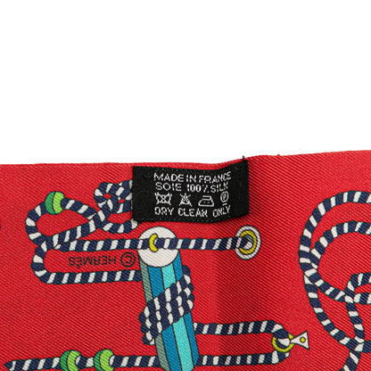 Hermès Cordages Silk Twilly Scarf