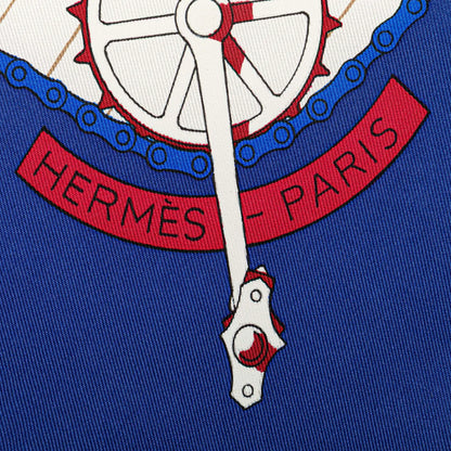 Hermès Les Becanes Silk Scarf