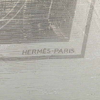 Hermès Ex Libris Glam Silk Scarf