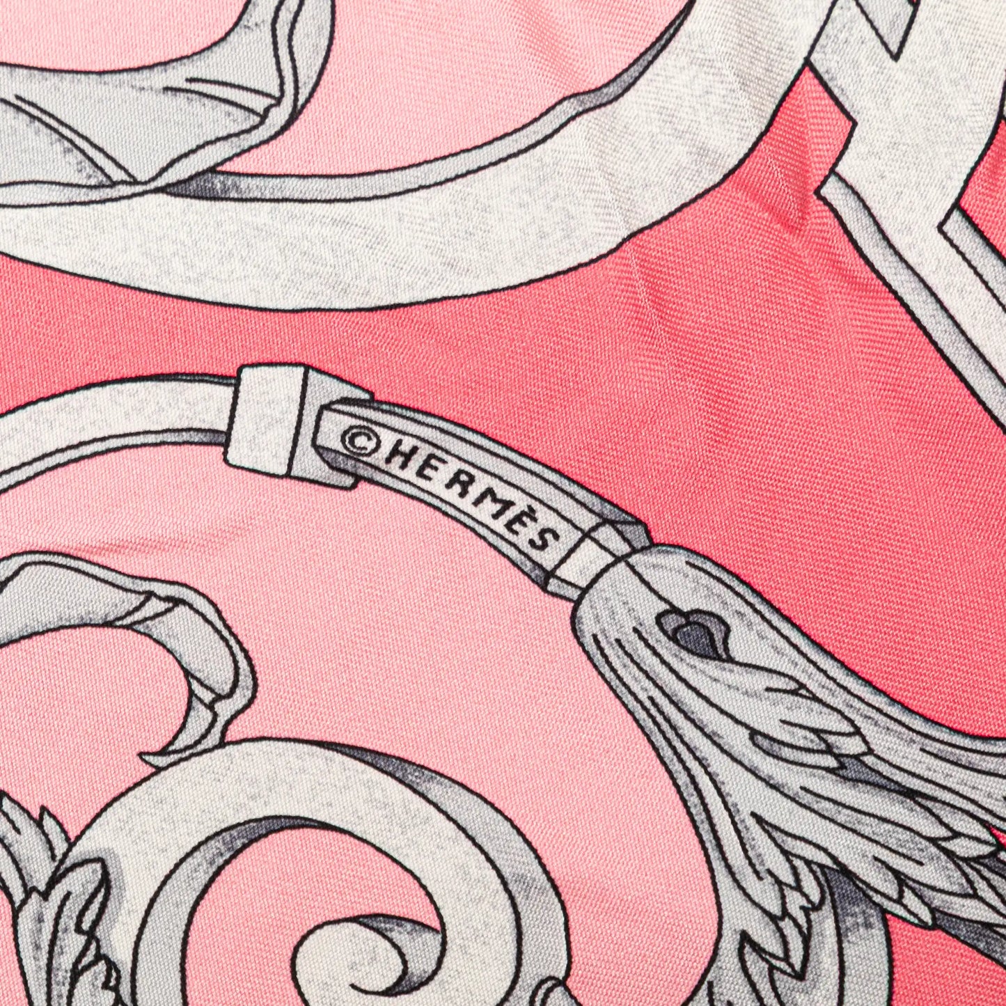 Hermès Les Tuileries Silk Scarf