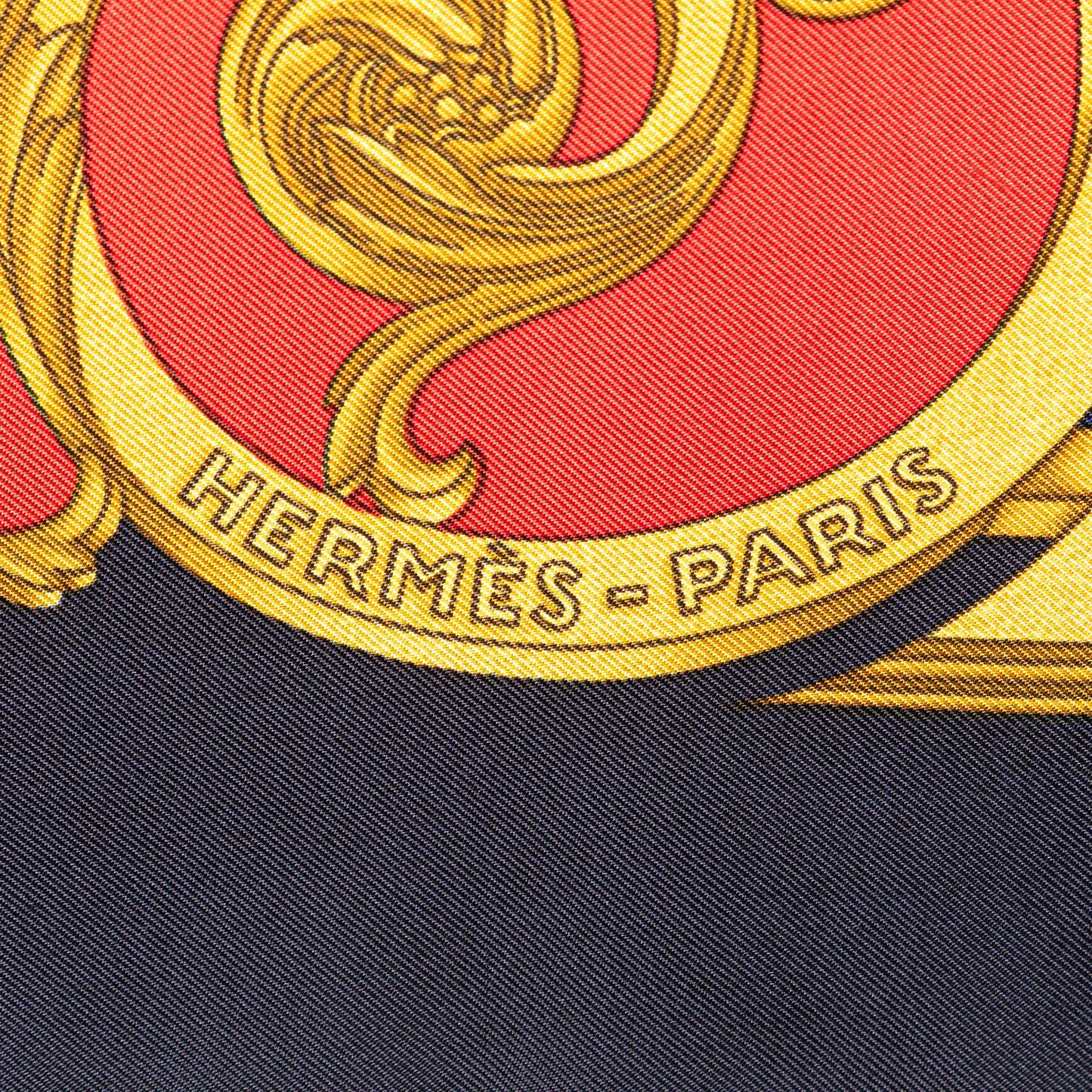 Hermès Les Tuileries Silk Scarf