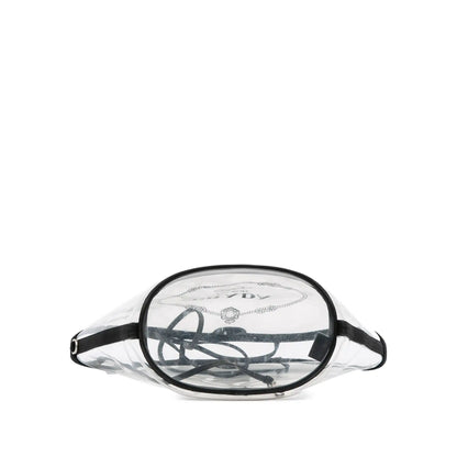 Prada PVC Canapa Logo Shopper Tote