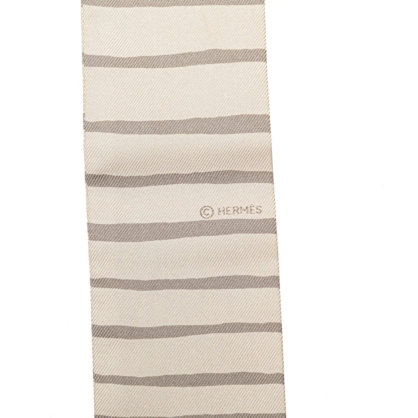 Hermès Mediterranee Silk Twilly Scarf