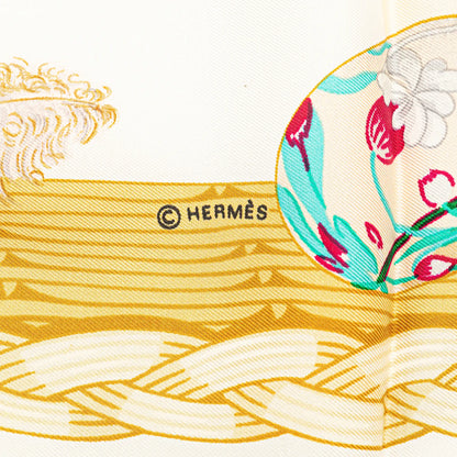 Hermès Couvee D'Hermes Silk Scarf