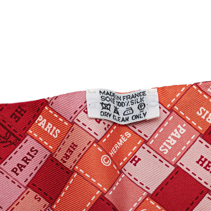 Hermès Bolduc Au Carre Silk Twilly Scarf