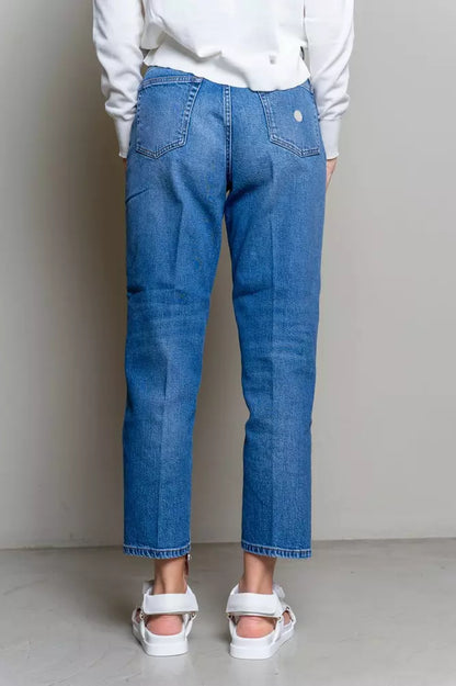 Don The Fuller Blue Cotton Women Jeans