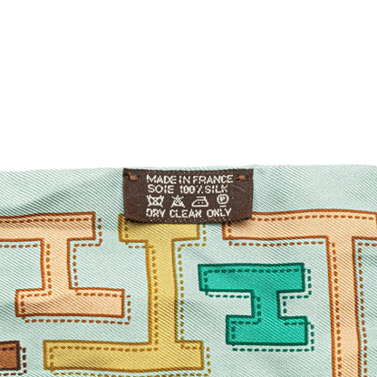 Hermès H Silk Twilly Scarf
