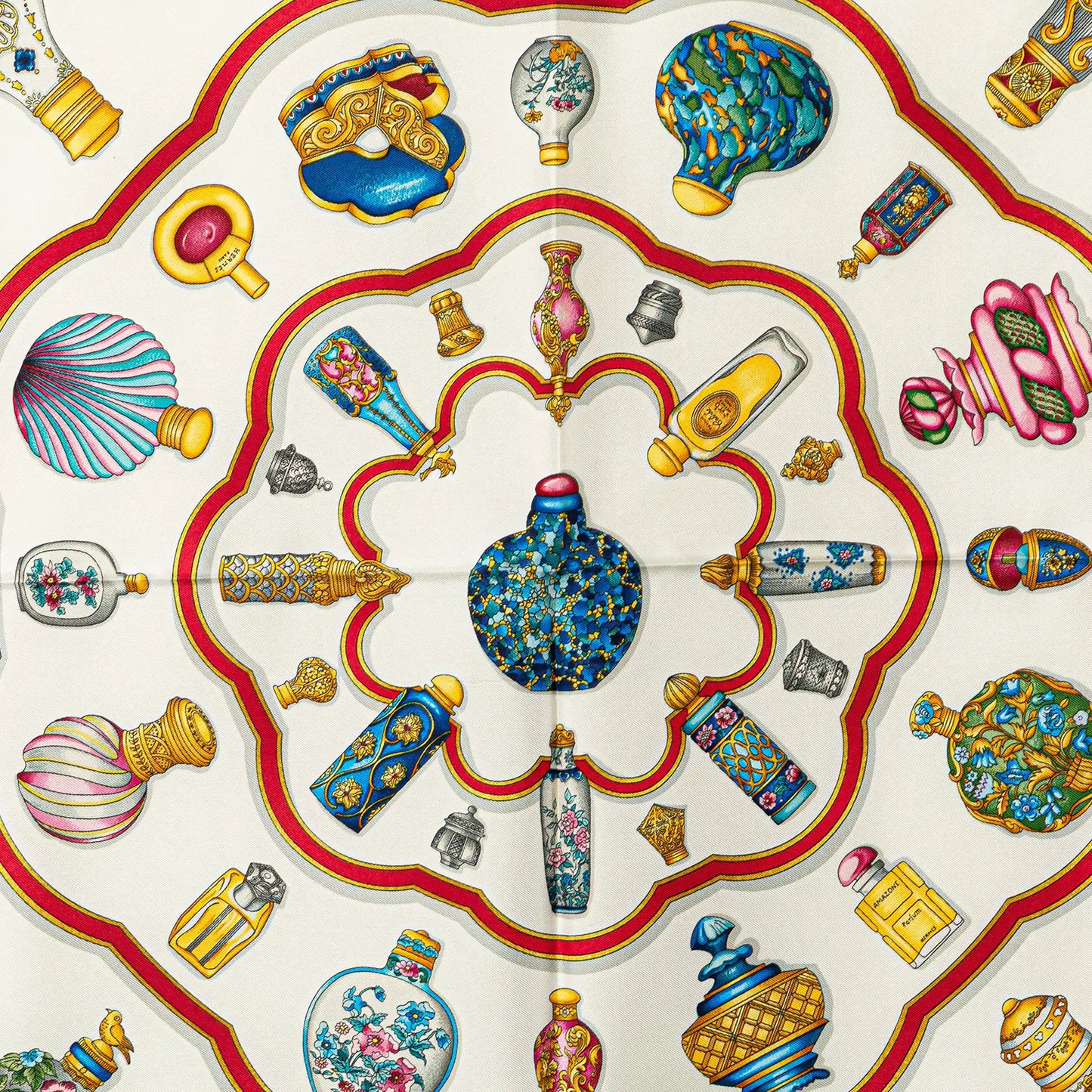 Hermès Qu Importe Le Flacon Silk Scarf