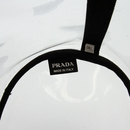 Prada PVC Canapa Logo Shopper Tote