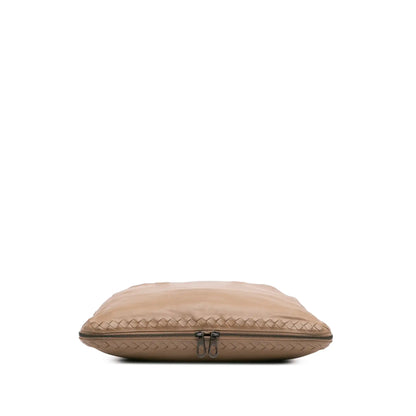 Bottega Veneta Leather Intrecciato Side Zip Tote