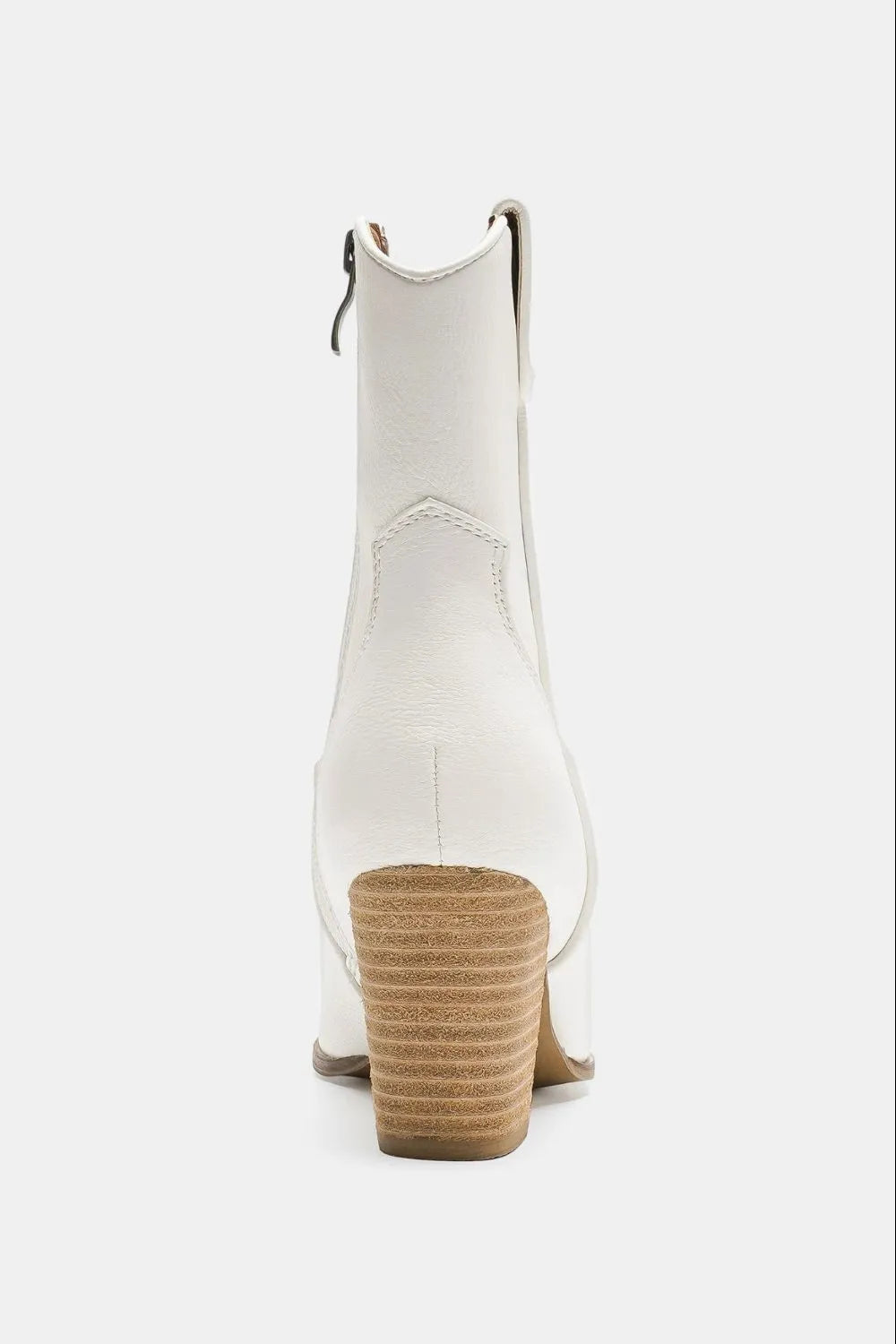 She Wears Glory™ Esther’s Stand Metal Toe Block Heel Boots - She Wears Glory Beverly Hills