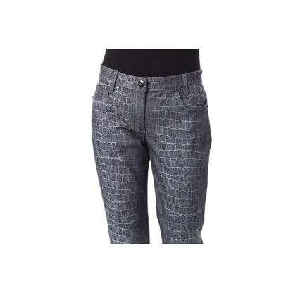 BYBLOS Black Viscose Women's Pants