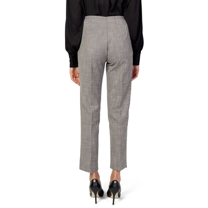 Sandro Ferrone Beige Polyester Pant