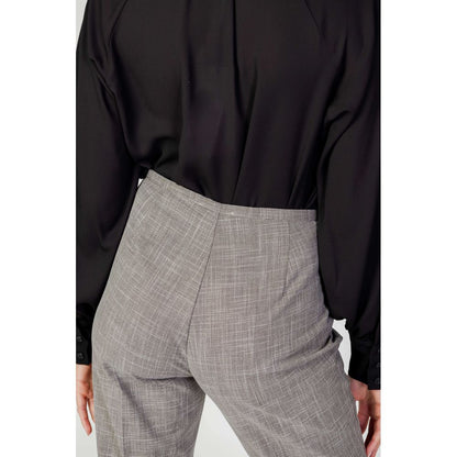 Sandro Ferrone Beige Polyester Pant