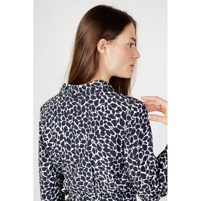 Street One Blue Viscose Midi