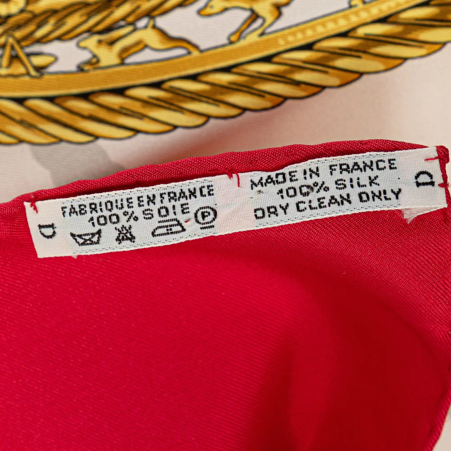 Hermès Les Cavalier d Or Silk Scarf