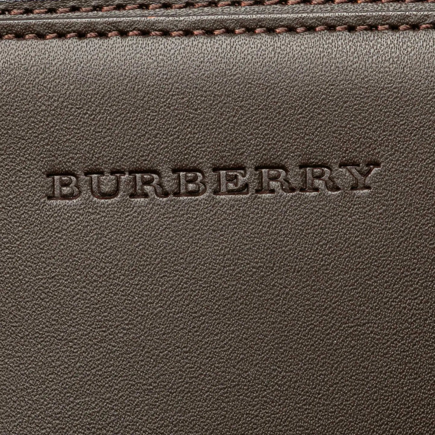 Burberry Calfskin and Suede Tote