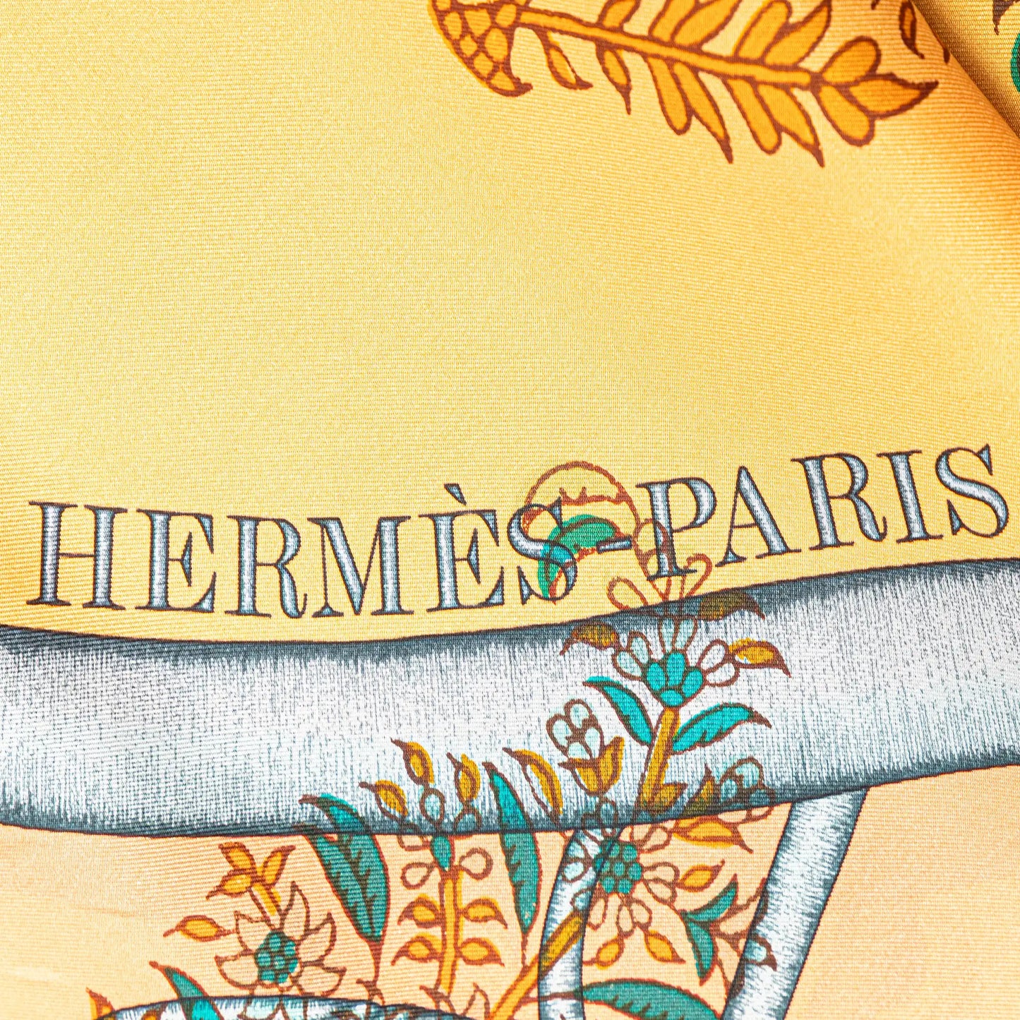 Hermès Coup de Fouet Au Bloc Silk Twill Giant Scarf