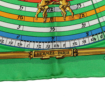 Hermès Astrologie Dies et Hore Silk Scarf