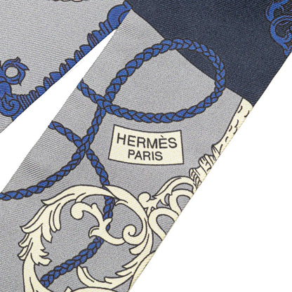 Hermès Tours de Cles Twilly Silk Scarf