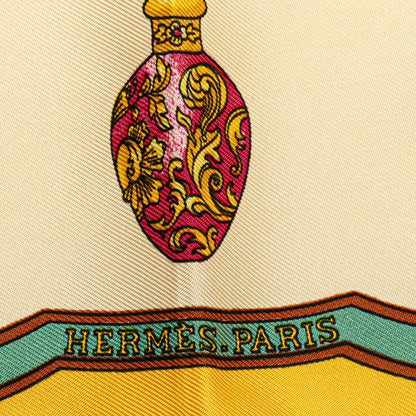 Hermès Qu'Importe Le Flacon Silk Scarf